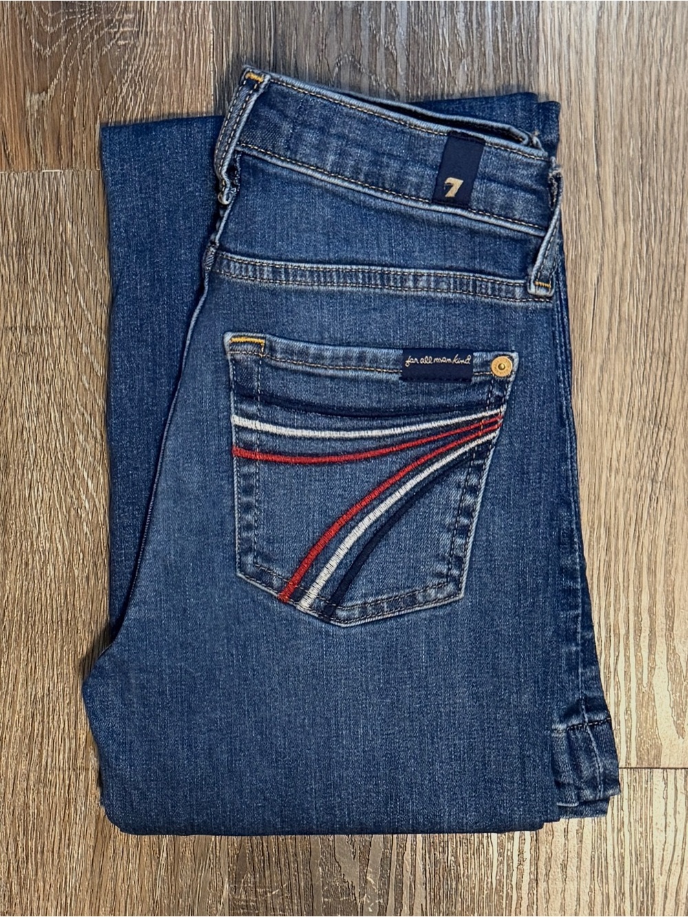 7 For All Dojo Jeans 7FAMK - Picture 2 of 6